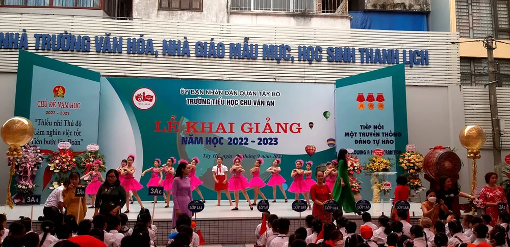 23 triệu học sinh cả nước nô nức dự khai giảng năm học 2022-2023  ​ ảnh 16