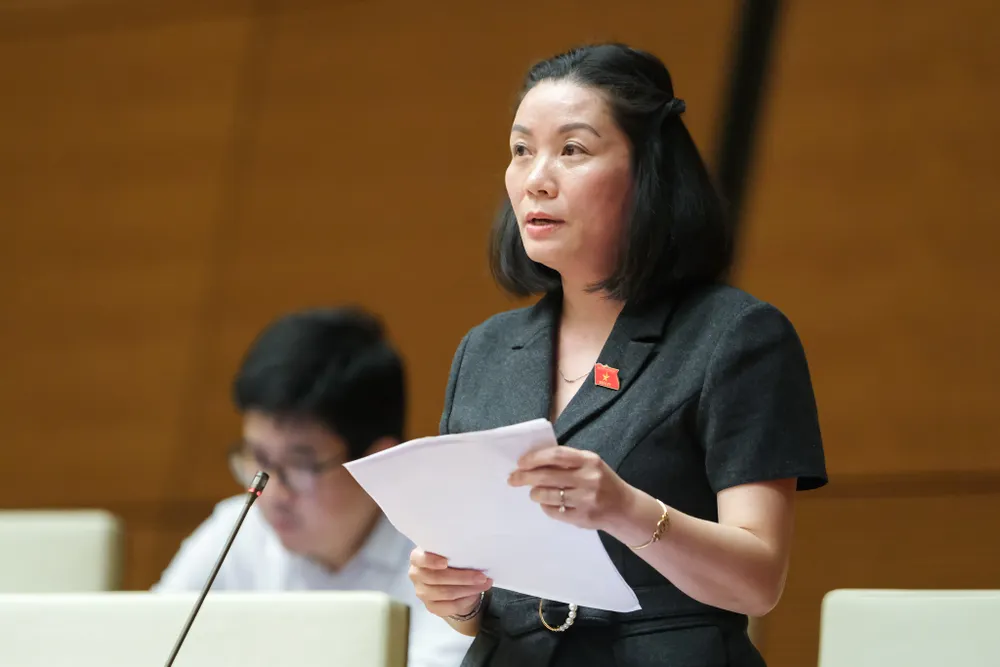 ĐB Nguyễn Minh Tâm (Quảng Bình). Ảnh: VIẾT CHUNG