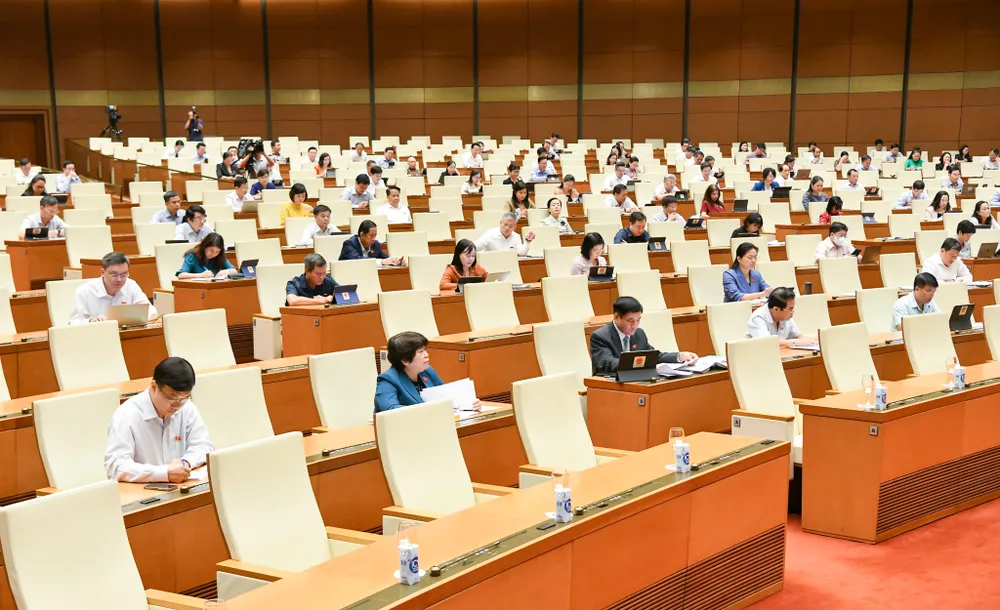 Hội nghị ngày 8-9. Ảnh: VIẾT CHUNG