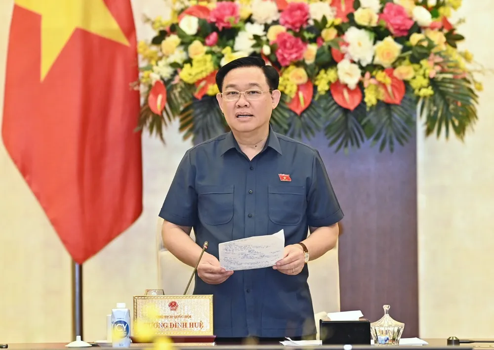 Chủ tịch Quốc hội yêu cầu tiếp tục tinh thần chuẩn bị từ sớm, từ xa cho kỳ họp Quốc hội  ​ ảnh 1