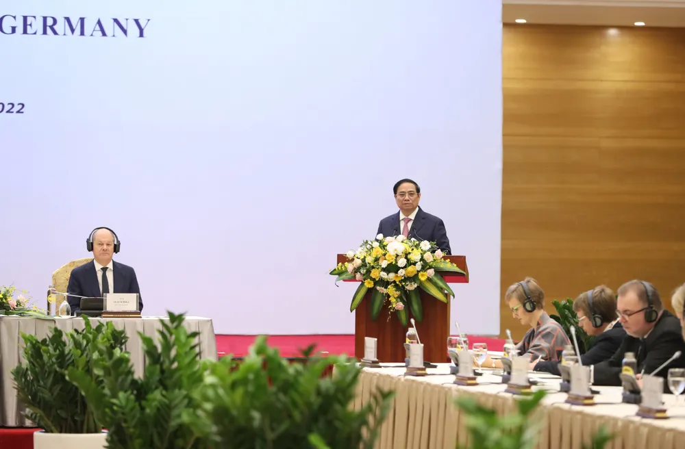 Thủ tướng Đức Olaf Scholz khẳng định Việt Nam rất quan trọng với Đức  ảnh 9