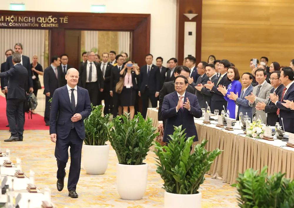 Thủ tướng Đức Olaf Scholz khẳng định Việt Nam rất quan trọng với Đức  ảnh 7