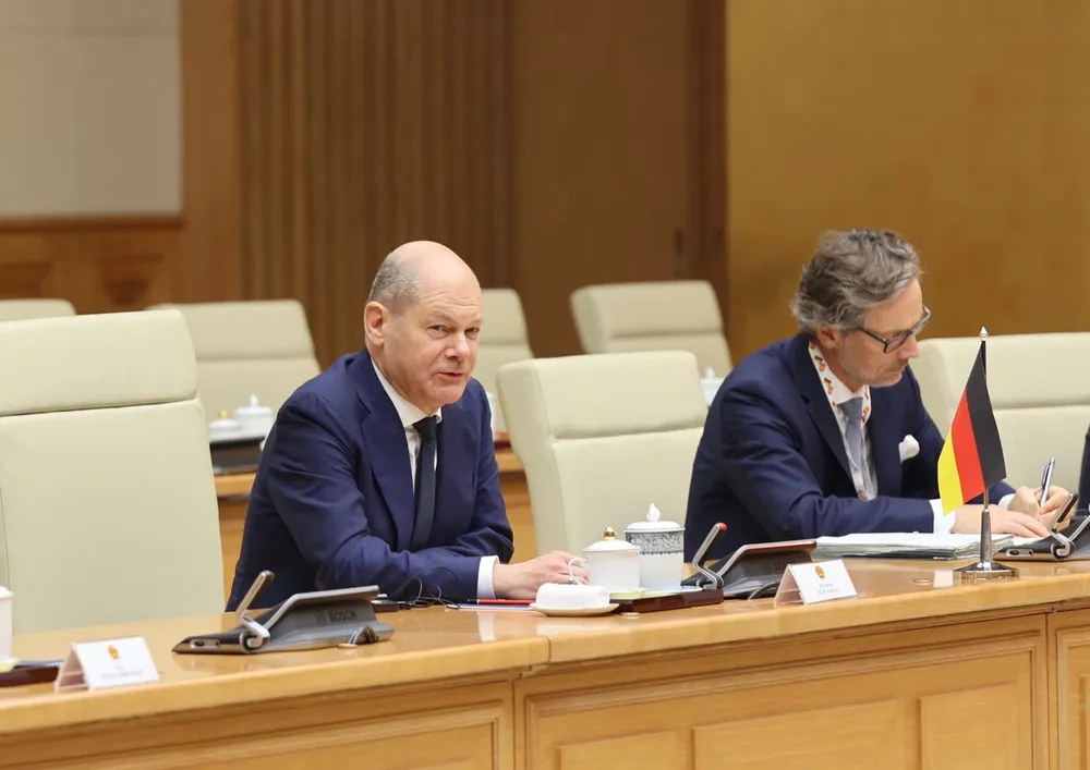 Thủ tướng Đức Olaf Scholz khẳng định Việt Nam rất quan trọng với Đức  ảnh 4