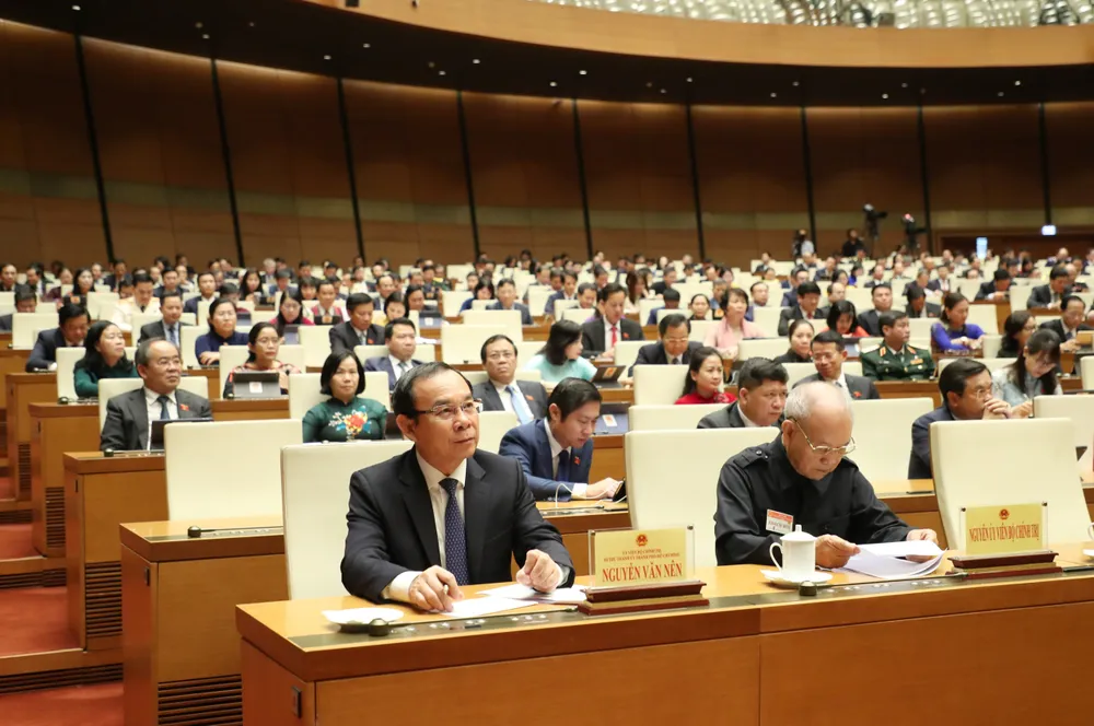 Bế mạc kỳ họp thứ 4: Hoạt động của Quốc hội sẽ ngày càng chất lượng, dân chủ, quyết liệt và thiết thực hơn ảnh 4