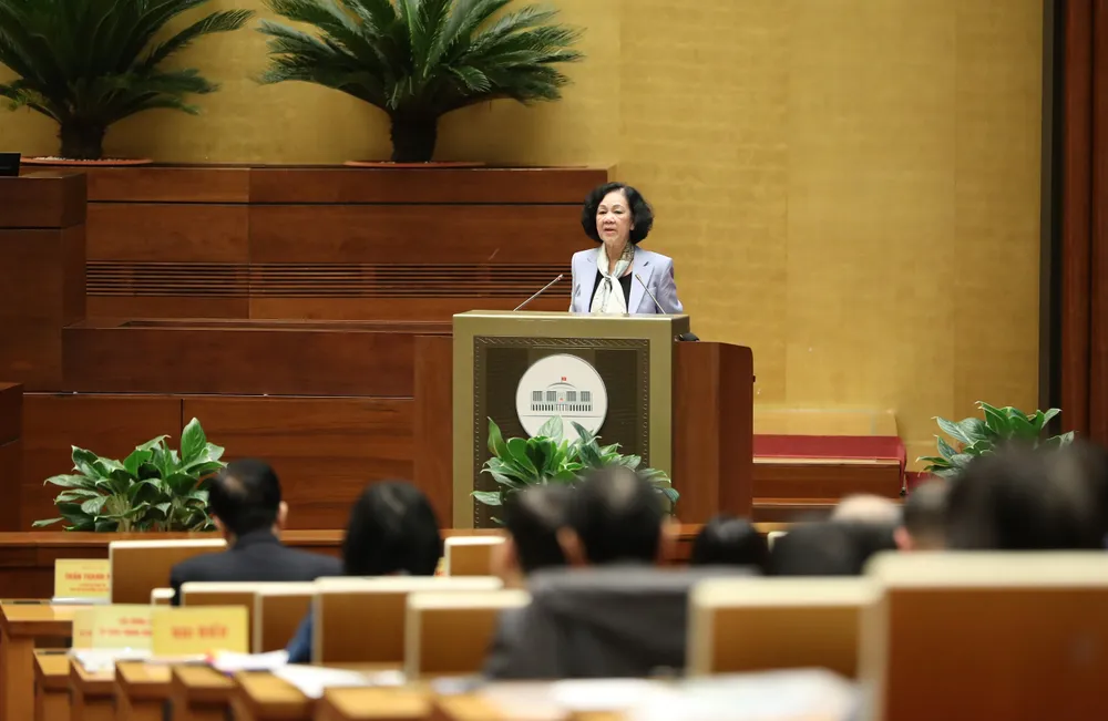 Trưởng Ban tổ chức Trung ương: Kiên trì thực hiện “có vào, có ra, có lên, có xuống” trong công tác cán bộ ảnh 3