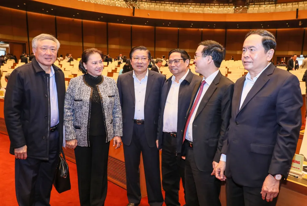 Bộ Chính trị, Ban Bí thư tổ chức hội nghị toàn quốc nghiên cứu, học tập, quán triệt Nghị quyết Hội nghị Trung ương 6, khóa XIII ảnh 2