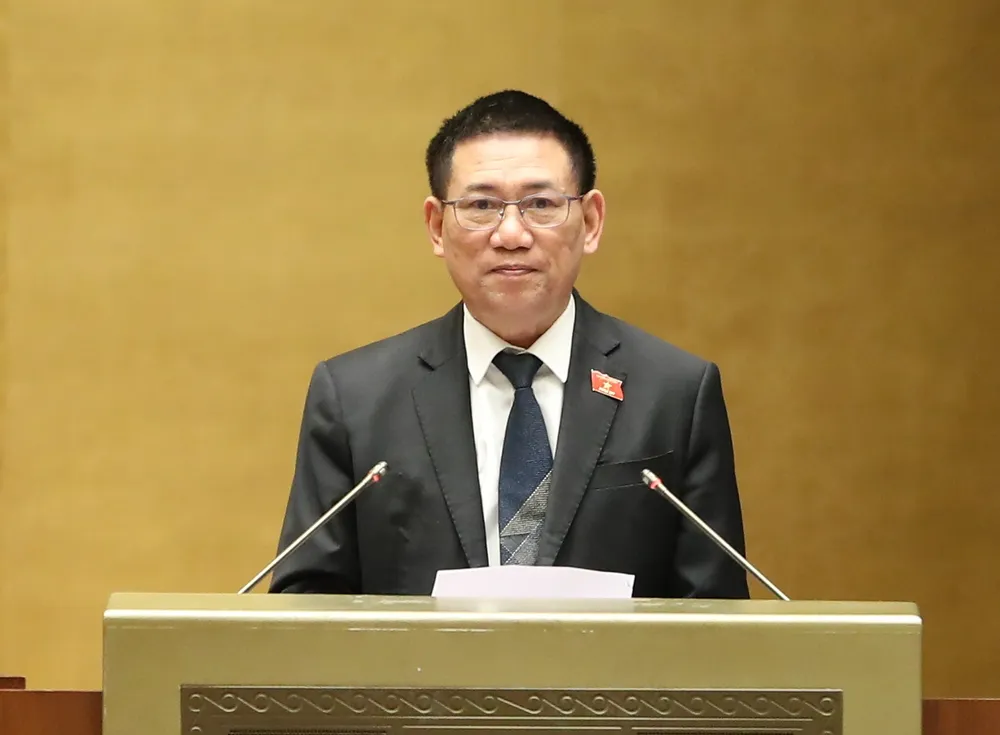 Bộ trưởng Bộ Tài chính Hồ Đức Phớc. Ảnh: QUANG PHÚC