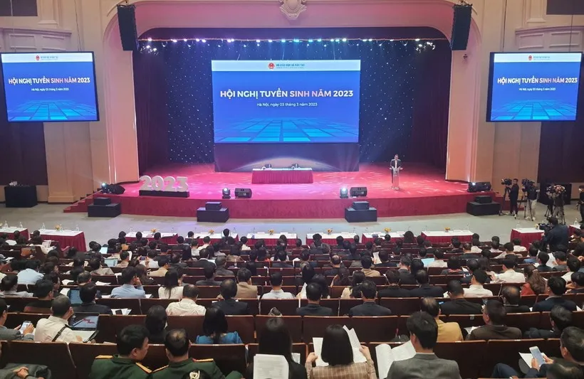 Hội nghị tuyển sinh đại học 2023
