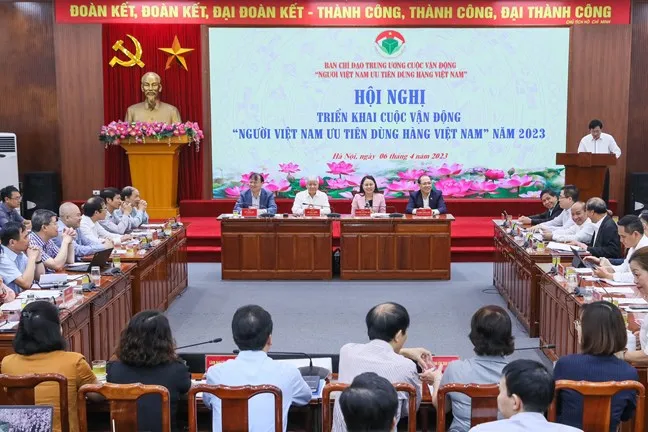 Ban chỉ đạo Trung ương Cuộc vận động “Người Việt Nam ưu tiên dùng hàng Việt Nam” đánh giá kết quả cuộc vận động năm 2022 và triển khai nhiệm vụ năm 2023