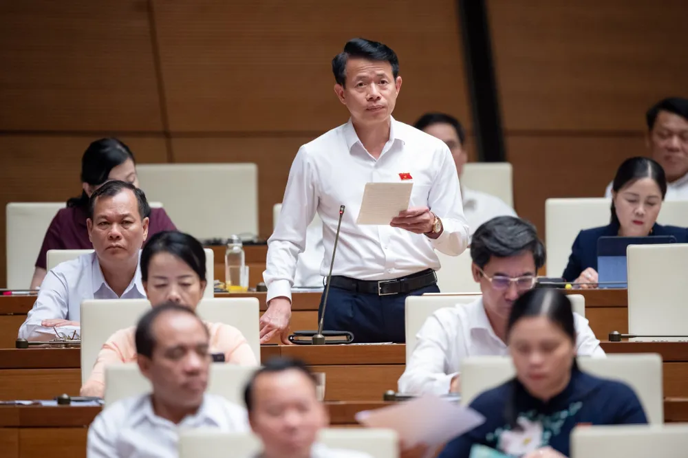 ĐB Nguyễn Hải Dũng (Nam Định). Ảnh: QUANG PHÚC