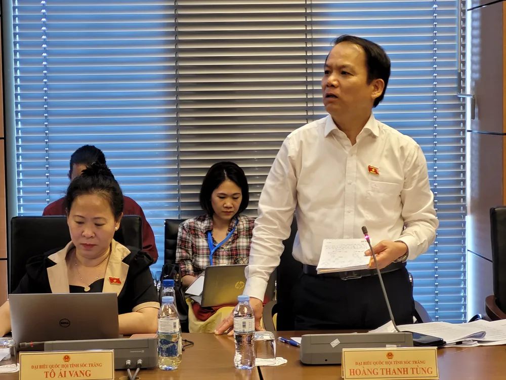 ĐB Hoàng Thanh Tùng, Chủ nhiệm Ủy ban Pháp luật của Quốc hội. Ảnh: PHAN THẢO ĐB Hoàng Thanh Tùng, Chủ nhiệm Ủy ban Pháp luật của Quốc hội. Ảnh: PHAN THẢO