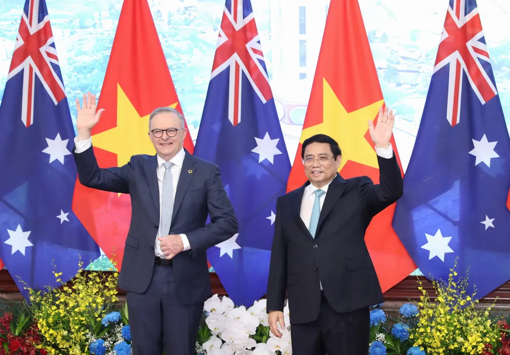 Thủ tướng Phạm Minh Chính và Thủ tướng Australia Anthony Albanese