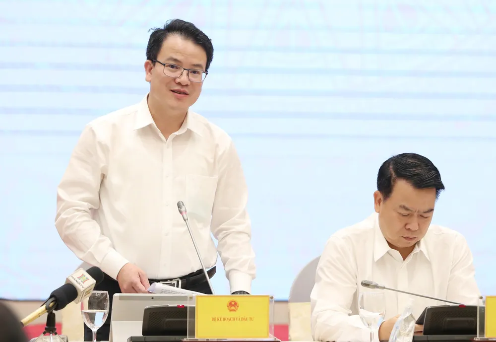 Thứ trưởng Bộ KH-ĐT Trần Quốc Phương. Ảnh: QUANG PHÚC