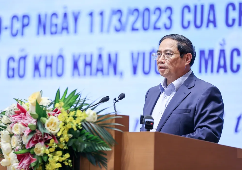 Thủ tướng đề nghị đánh giá khách quan, trung thực tình hình thị trường BĐS hiện nay. Ảnh: VIẾT CHUNG