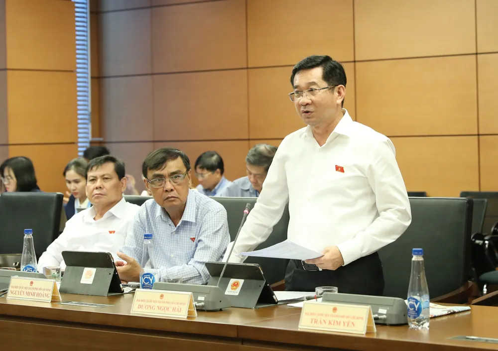 ĐB Dương Ngọc Hải (TPHCM). Ảnh: QUANG PHÚC ĐB Dương Ngọc Hải (TPHCM). Ảnh: QUANG PHÚC