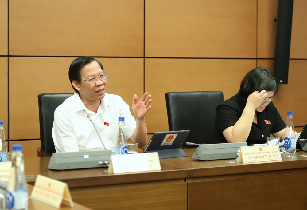 Chủ tịch UBND TPHCM Phan Văn Mãi. Ảnh: QUANG PHÚC