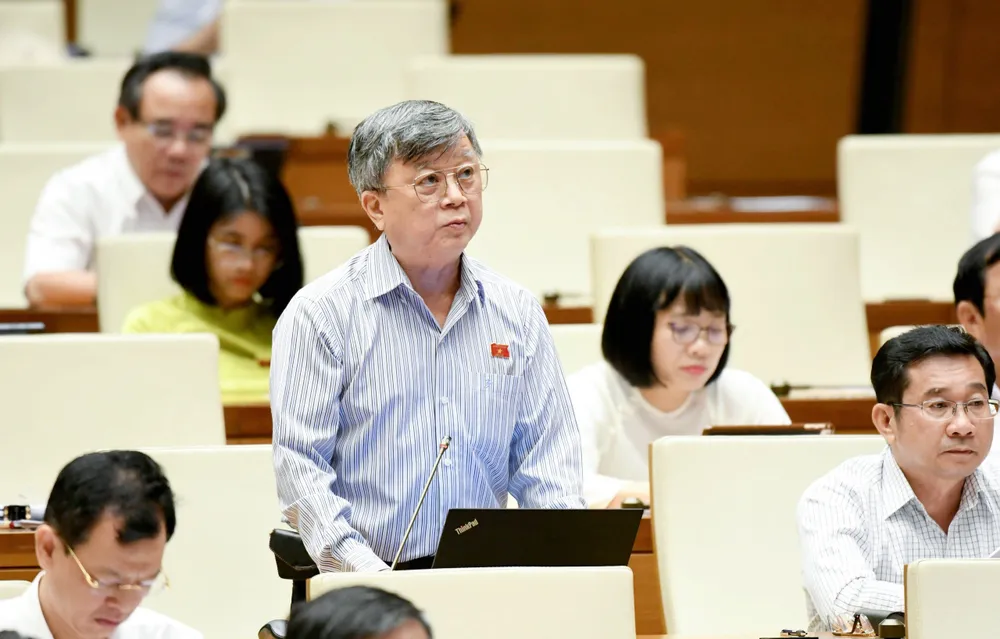 ĐB Trương Trọng Nghĩa (TPHCM). Ảnh: QUANG PHÚC