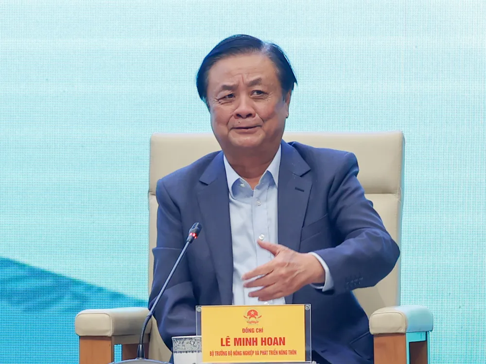 Bộ trưởng Bộ Nông nghiệp và Phát triển nông thôn Lê Minh Hoan.jpg