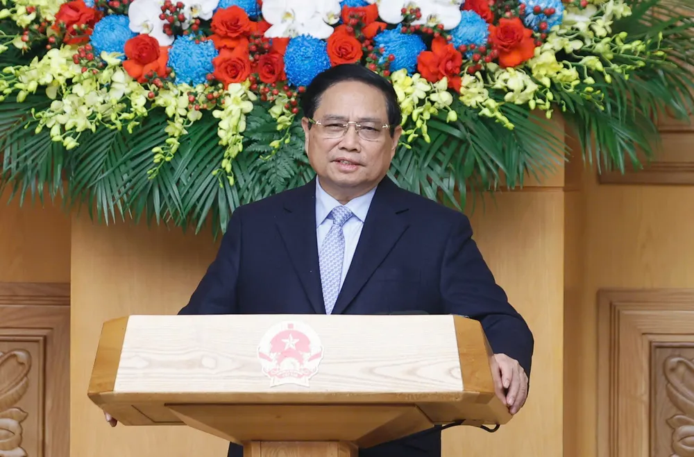 Thủ tướng Phạm Minh Chính chủ trì và phát biểu tại cuộc tọa đàm với các doanh nghiệp Hoa Kỳ.jpg