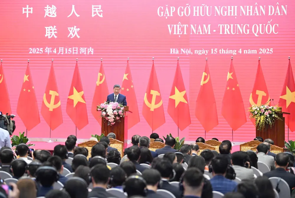 Tổng Bí thư, Chủ tịch nước Trung Quốc Tập Cận Bình phát biểu tại sự kiện, 1.jpg