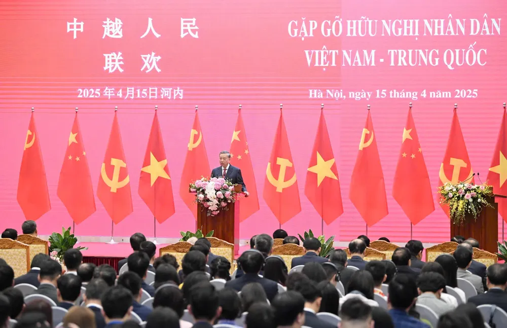 Tổng Bí thư Tô Lâm phát biểu tại sự kiện, 1.jpg