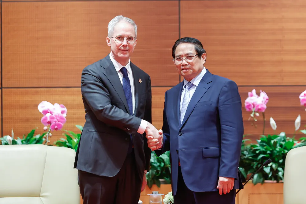 Thủ tướng Phạm Minh Chính và Phó Chủ tịch ADB Scott Morris