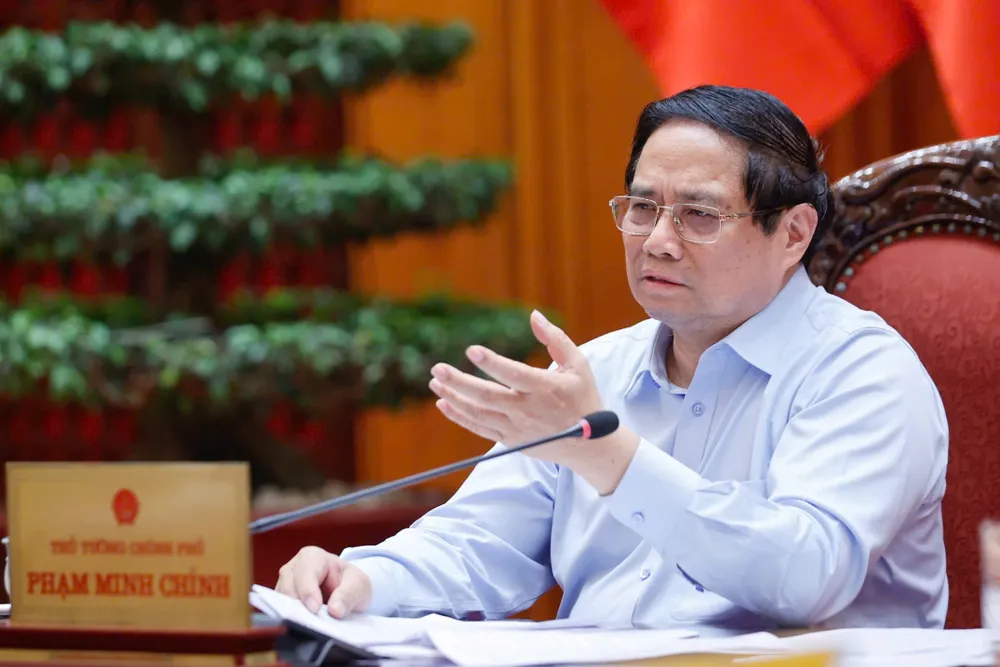 Thủ tướng yêu cầu trình Quốc hội Nghị quyết về phát triển kinh tế tư nhân ngay tại kỳ họp thứ 9. Ảnh: VIẾT CHUNG