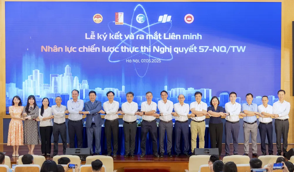 Ra mắt Liên minh nhân lực chiến lược thực thi Nghị quyết 57-NQ/TW