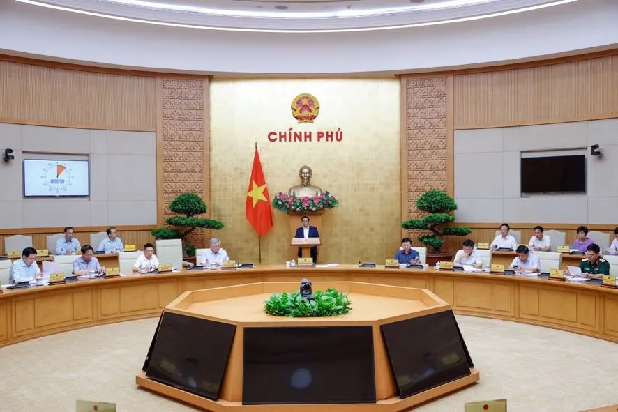 Thủ tướng Phạm Minh Chính chủ trì phiên họp Chính phủ chuyên đề về xây dựng pháp luật tháng 5