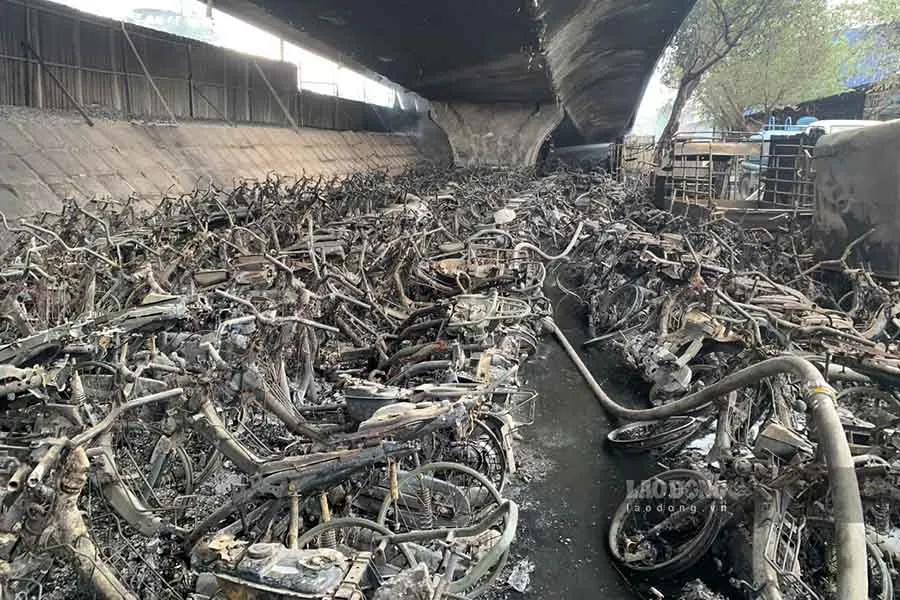 Hiện trường vụ cháy