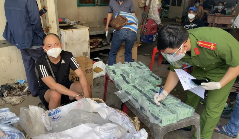 Triệt phá một vụ ma túy