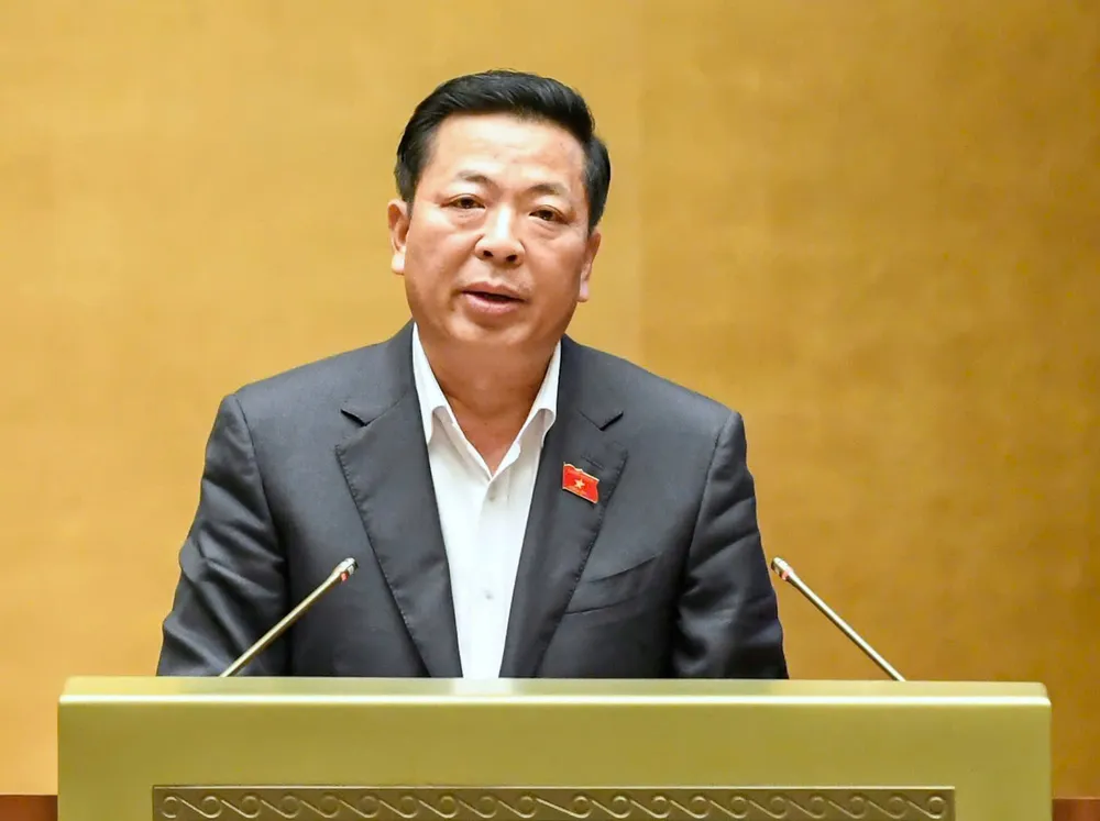 Bộ trưởng Bộ Xây dựng Trần Hồng Minh. Ảnh: VIẾT CHUNG