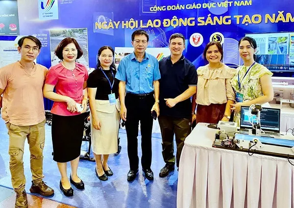 Công đoàn Giáo dục Việt Nam tham gia Ngày hội lao động sáng tạo năm 2025..jpg