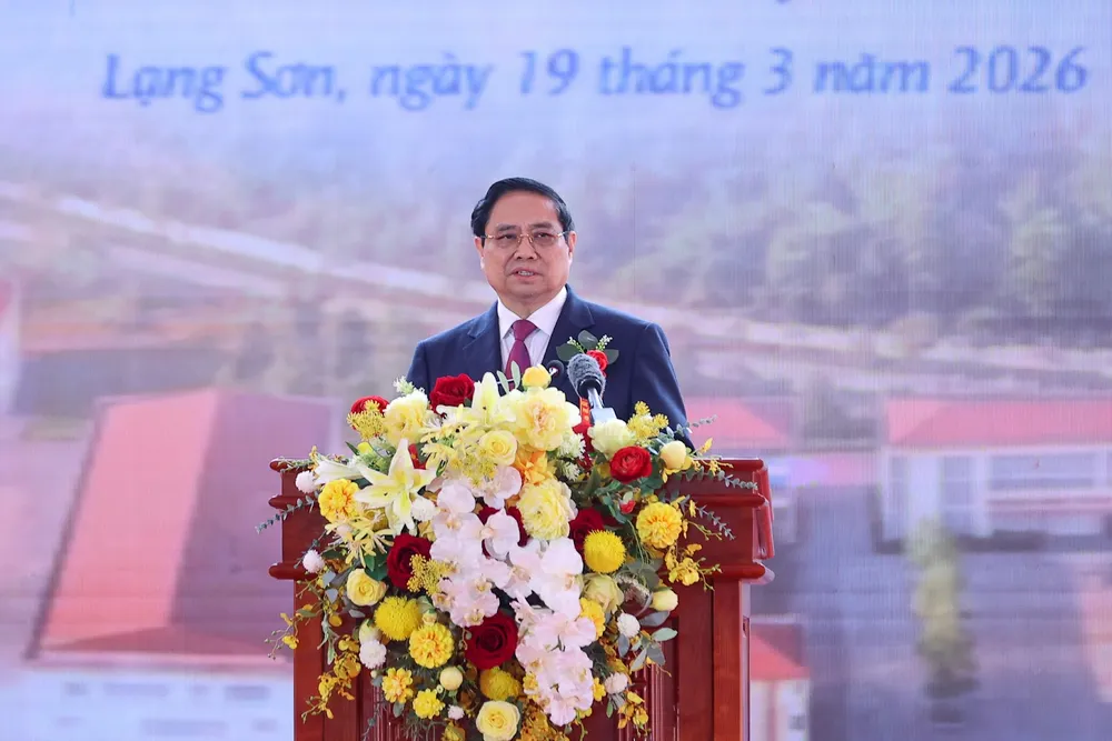 Thủ tướng Phạm Minh Chính phát biểu tại lễ khởi công.jpg