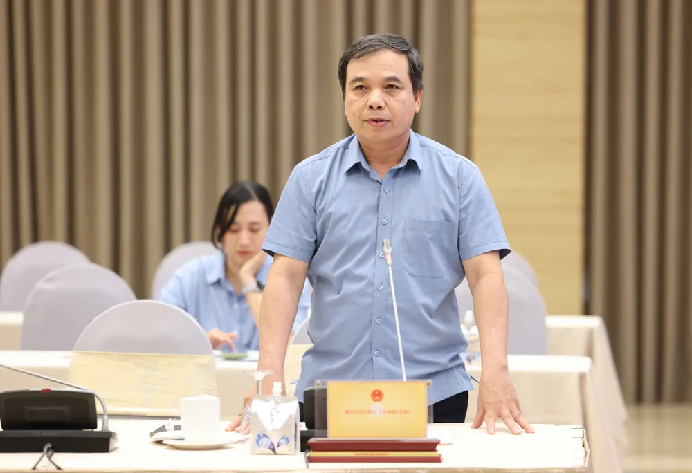 Ông Hoàng Đức Minh, đại diện Bộ GD-ĐT.jpg