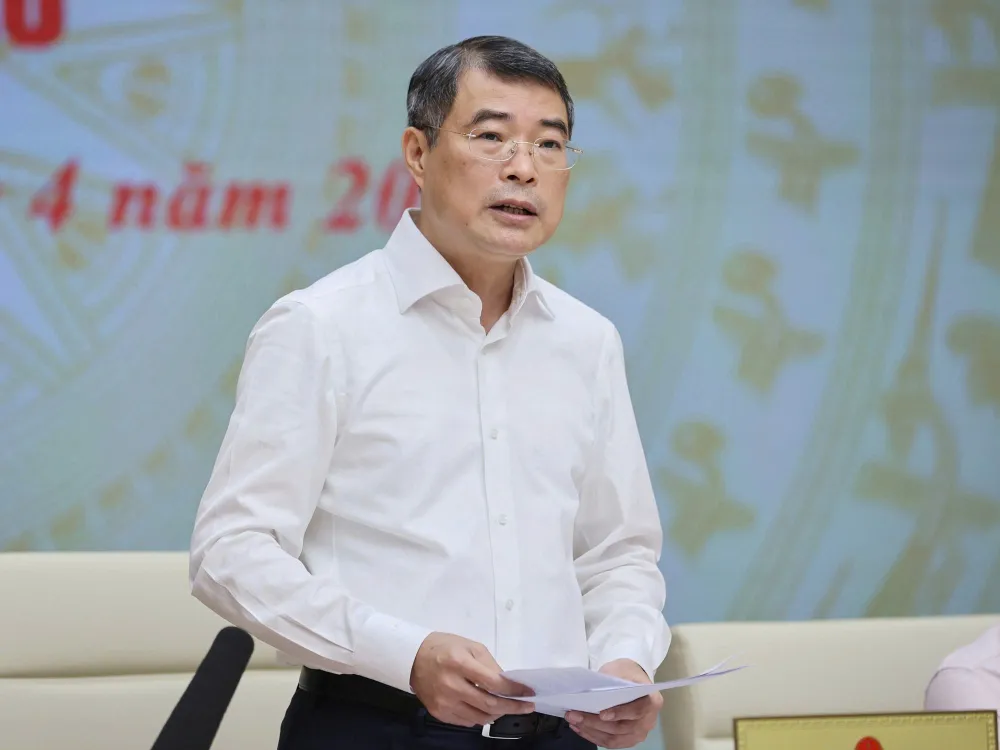 Thủ tướng Lê Minh Hưng phát biểu tại Hội nghị toàn quốc về đẩy mạnh phân bổ, giải ngân vốn đầu tư công năm 2026. Ảnh: VIẾT CHUNG