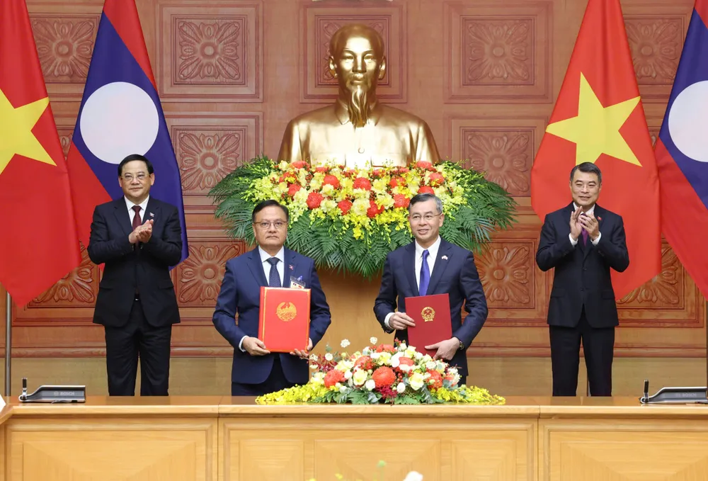 Thỏa thuận hợp tác giữa Bộ Tài chính nước CHXNCN Việt Nam và Bộ Tài chính nước CHDCND Lào giai đoạn 2026-2030.jpg