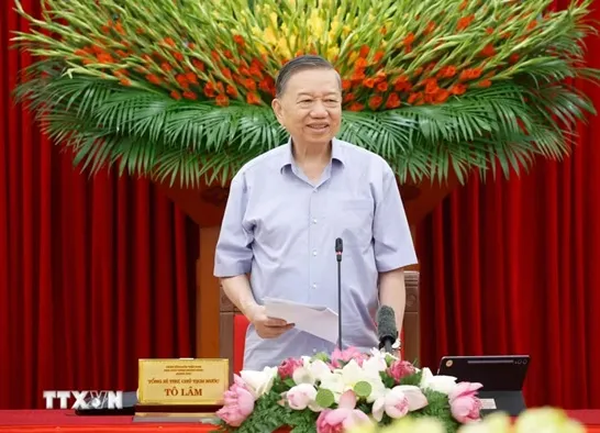 Tổng Bí thư, Chủ tịch nước Tô Lâm phát biểu chỉ đạo tại buổi làm việc với ngành Giáo dục và Đào tạo cùng các cơ quan liên quan về công tác chuẩn bị năm học mớ.jpg