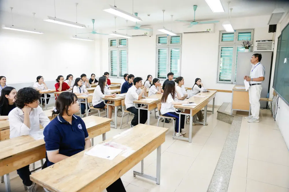 Ngành giáo dục sẽ thực hiện sắp xếp cơ sở giáo dục mầm non, phổ thông, thường xuyên, giáo dục nghề nghiệp công lập cấp tỉnh, cấp xã. Ảnh: ĐỖ TRUNG