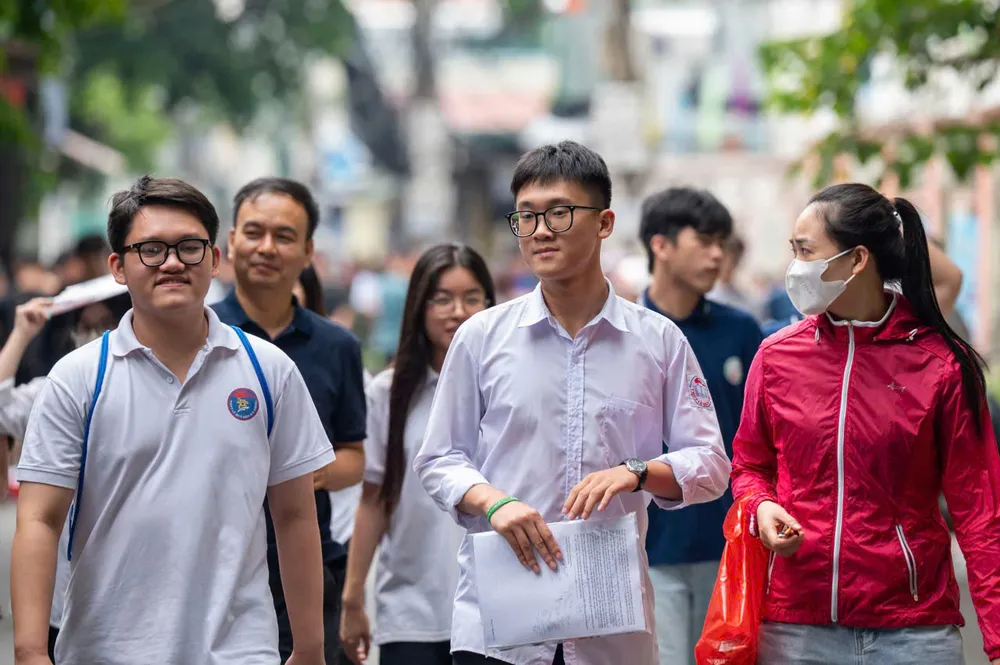 Thí sinh dự thi tốt nghiệp THPT 2026. Ảnh: ĐỖ TRUNG