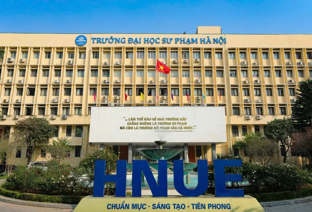 Trường Đại học Sư phạm Hà Nội. Ảnh: HNUE