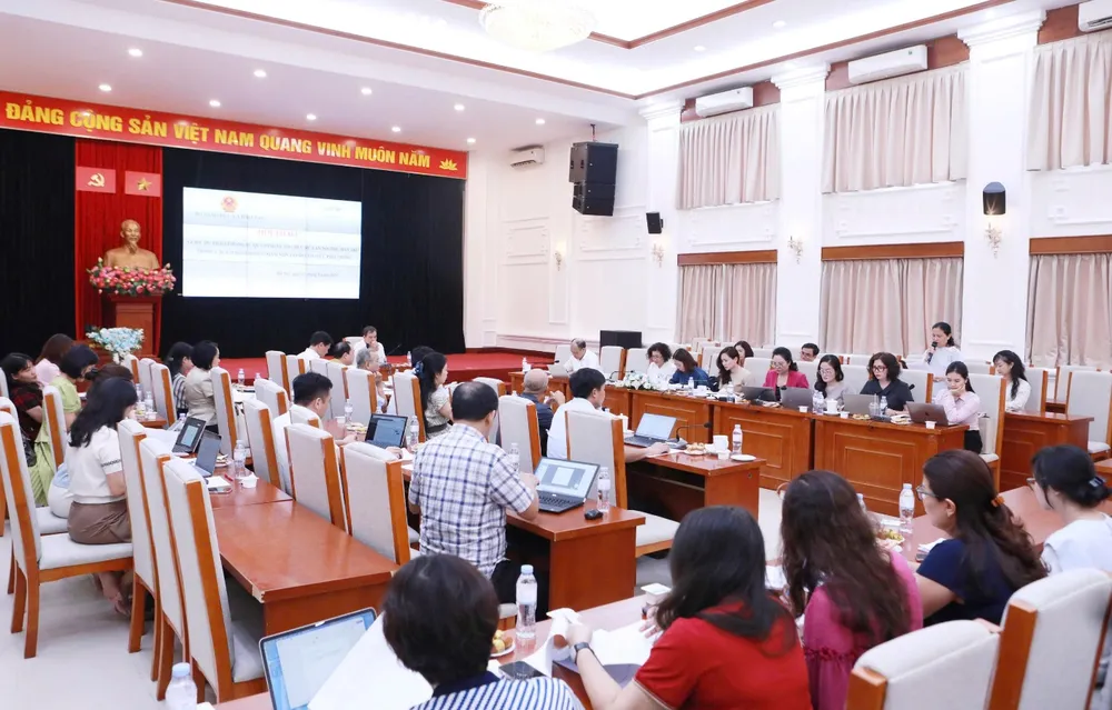 Các đại biểu dự hội thảo. Ảnh: MOET