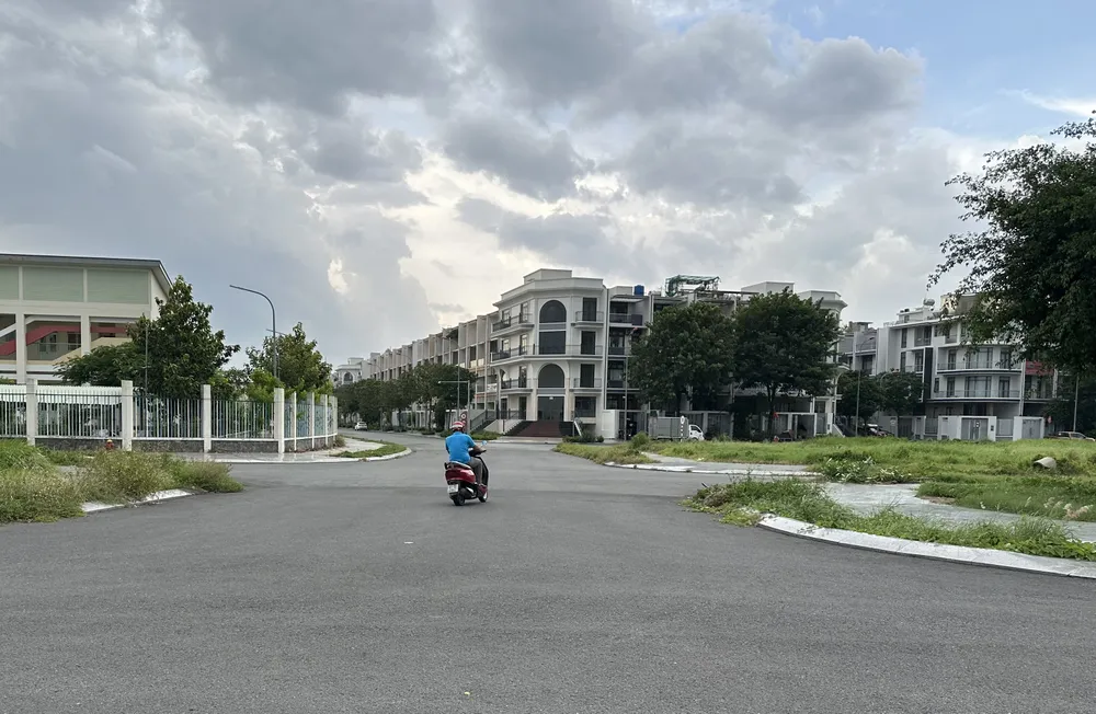 Dự án khu nhà ở Đại Nhân, phường Hiệp Bình, TPHCM được miễn giấy phép xây dựng. Ảnh: THANH HIỀN