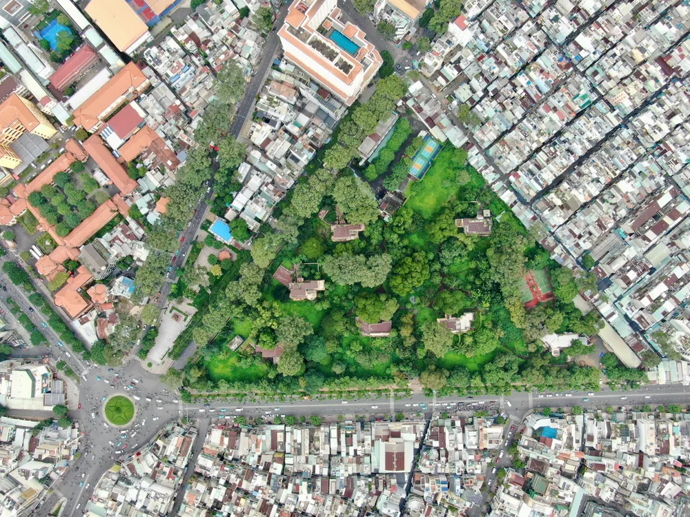 Khu nhà đất số 1 đường Lý Thái Tổ, phường Vườn Lài, TPHCM. Ảnh: HOÀNG HÙNG