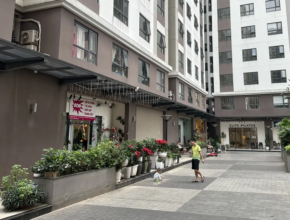 Khu tái định cư, nhà ở xã hội tại Chung cư 2225 Phạm Thế Hiển, phường Chánh Hưng, TPHCM. Ảnh: THANH HIỀN