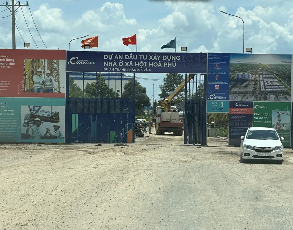 Dự án nhà ở xã hội tại phường Bình Dương, TPHCM. Ảnh: THANH HIỀN