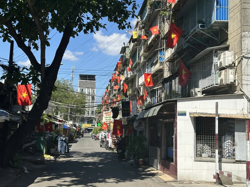 Chung cư Thanh Đa, tại phường Bình Quới, TPHCM. Ảnh: THANH HIỀN