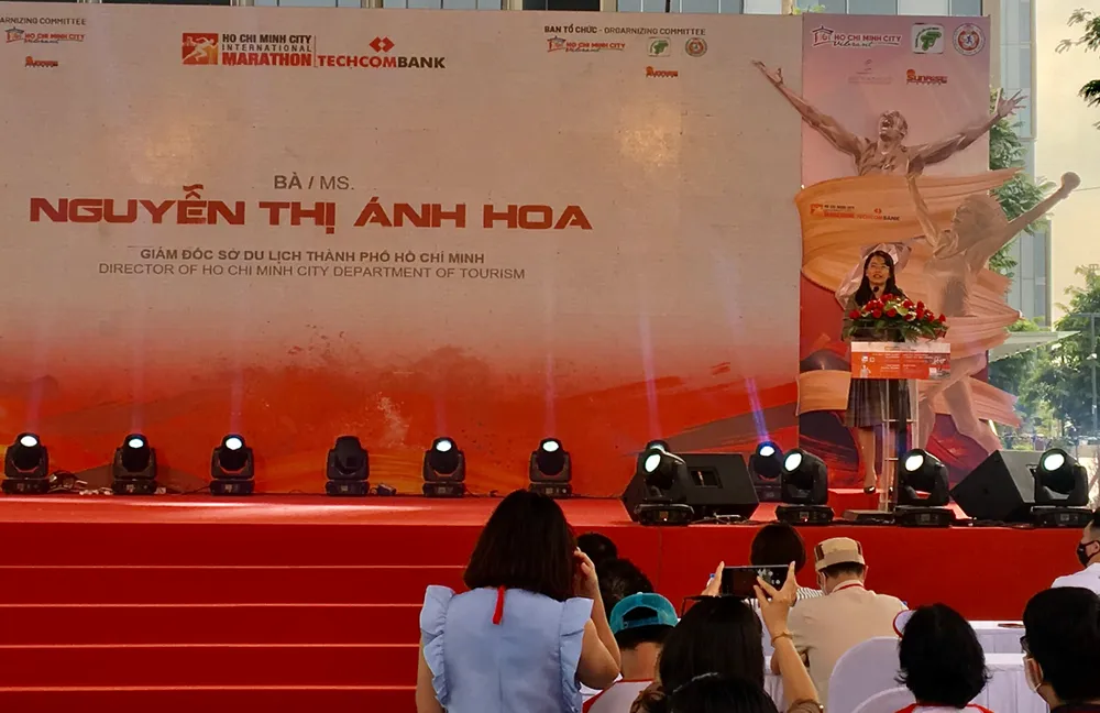 Khởi động Giải Marathon quốc tế TPHCM Techcombank ảnh 1