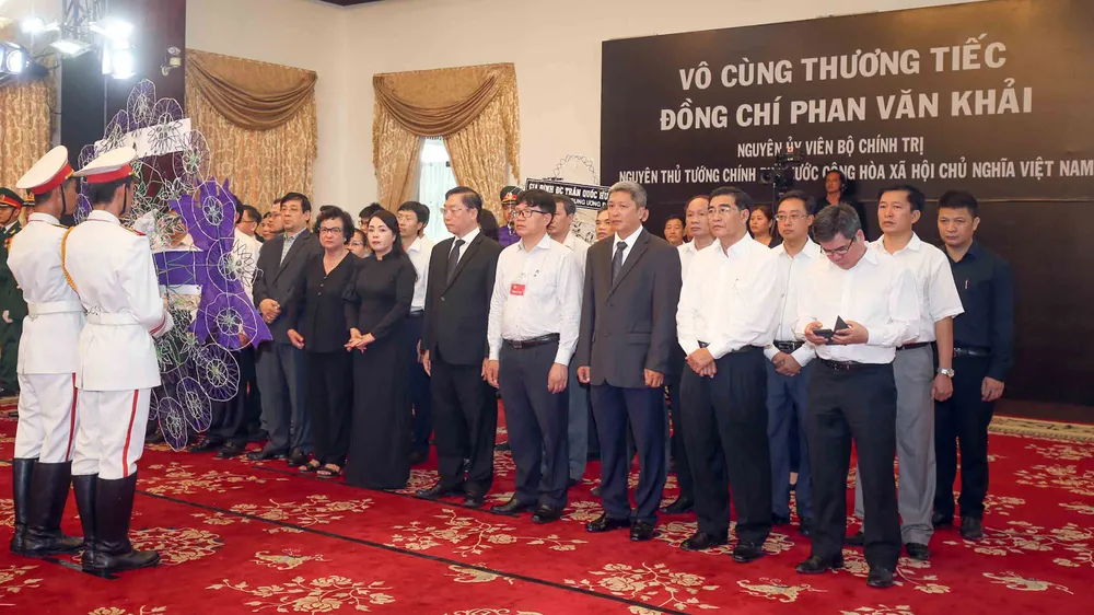 Lễ viếng nguyên Thủ tướng Phan Văn Khải  ​ ảnh 56