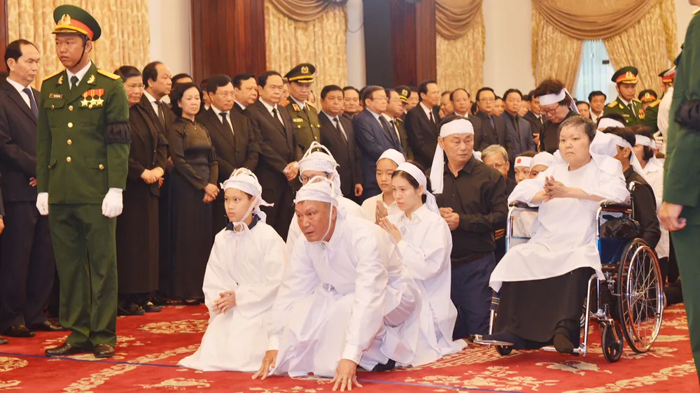 Lễ viếng nguyên Thủ tướng Phan Văn Khải  ​ ảnh 3